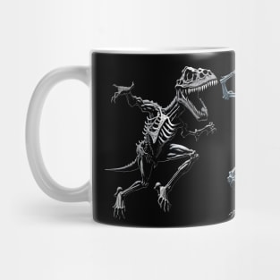 Skeleton rex dancing Mug